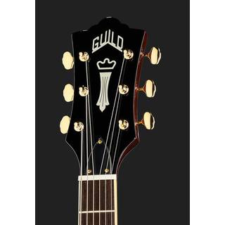 Guild Newark St. Collection Starfire II ST Dynasonic Royal Brown semi-akoestische gitaar