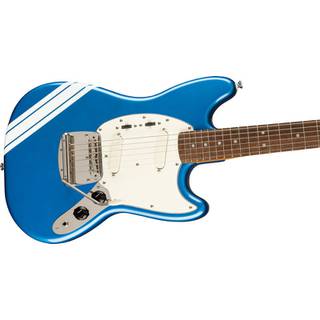 Squier Classic Vibe 60s Competition Mustang Lake Placid Blue Olympic White Stripes FSR elektrische gitaar