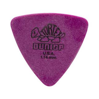 Dunlop 431P114 Tortex Triangle Pick 1.14 mm plectrumset (6 stuks)