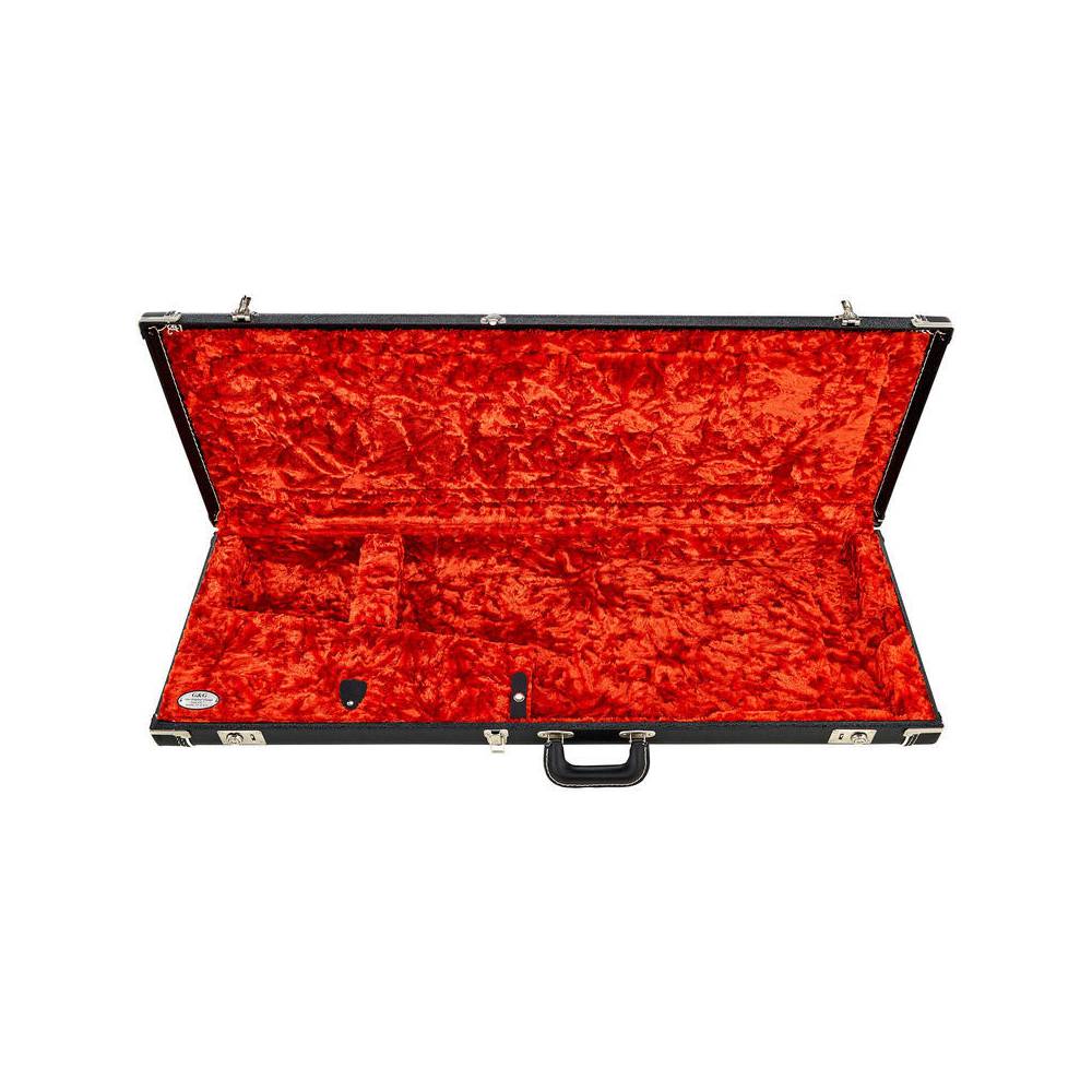 Fender Deluxe Hardshell Case Black Orange