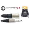 Stagg NAC3PSXMR REAN verloopkabel Jack naar XLR M