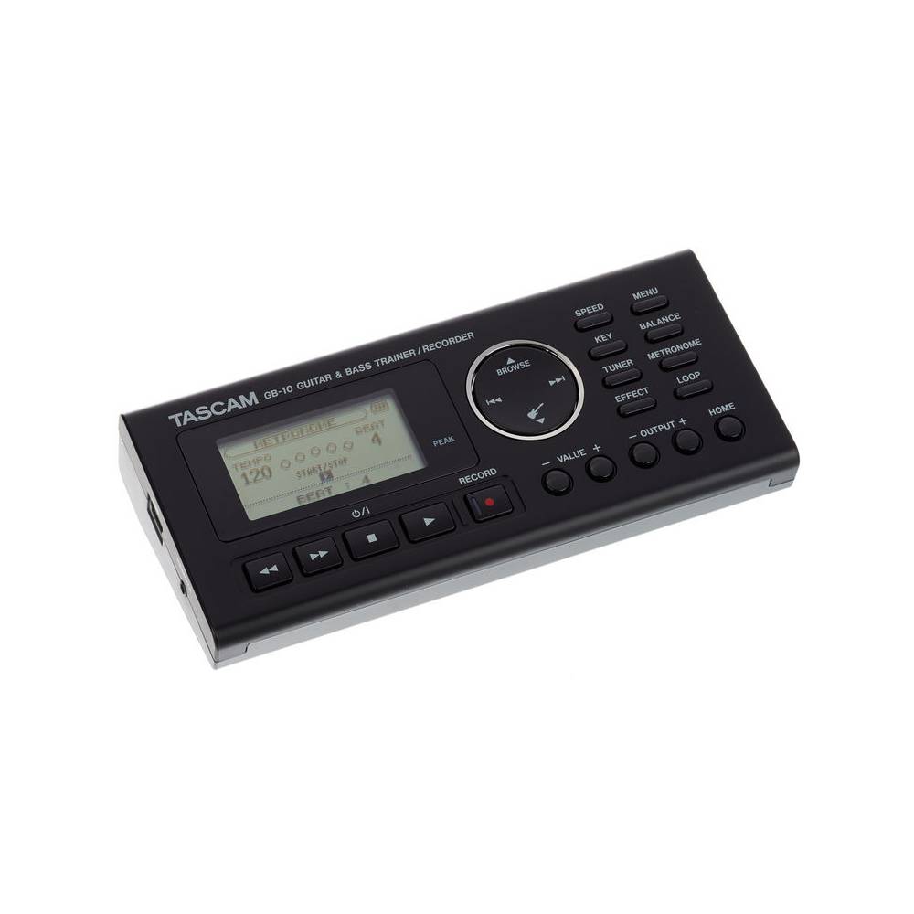 Tascam GB-10 gitaar- en bas trainer-recorder