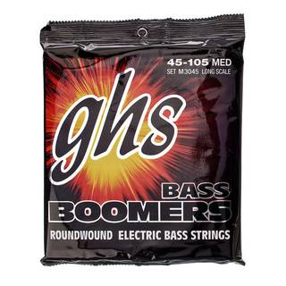 GHS M3045 Bass Boomers Long Scale Medium snarenset bas