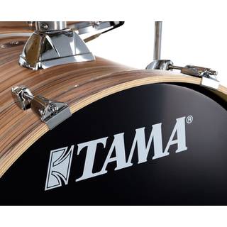 Tama IE62H6W-NZW Imperialstar Natural Zebrawood Wrap 6d. drumstel