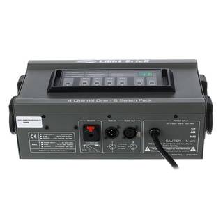 Showtec Lightbrick 4-kanaals DMX dimmerpack