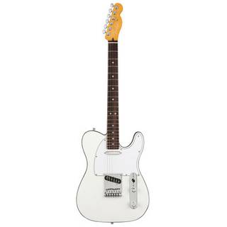 Fender American Ultra Telecaster Arctic Pearl RW met koffer