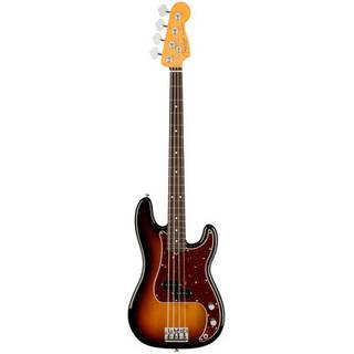 Fender American Professional II Precision Bass RW 3-Color Sunburst elektrische basgitaar met koffer