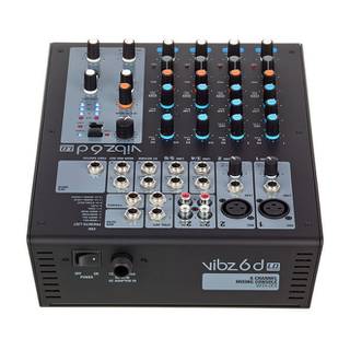 LD Systems VIBZ 6D 6-kanaals PA-mixer met effecten