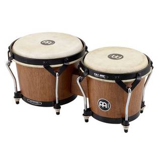 Meinl HTB100WBM Designer Series Wood Bongos Walnut Brown