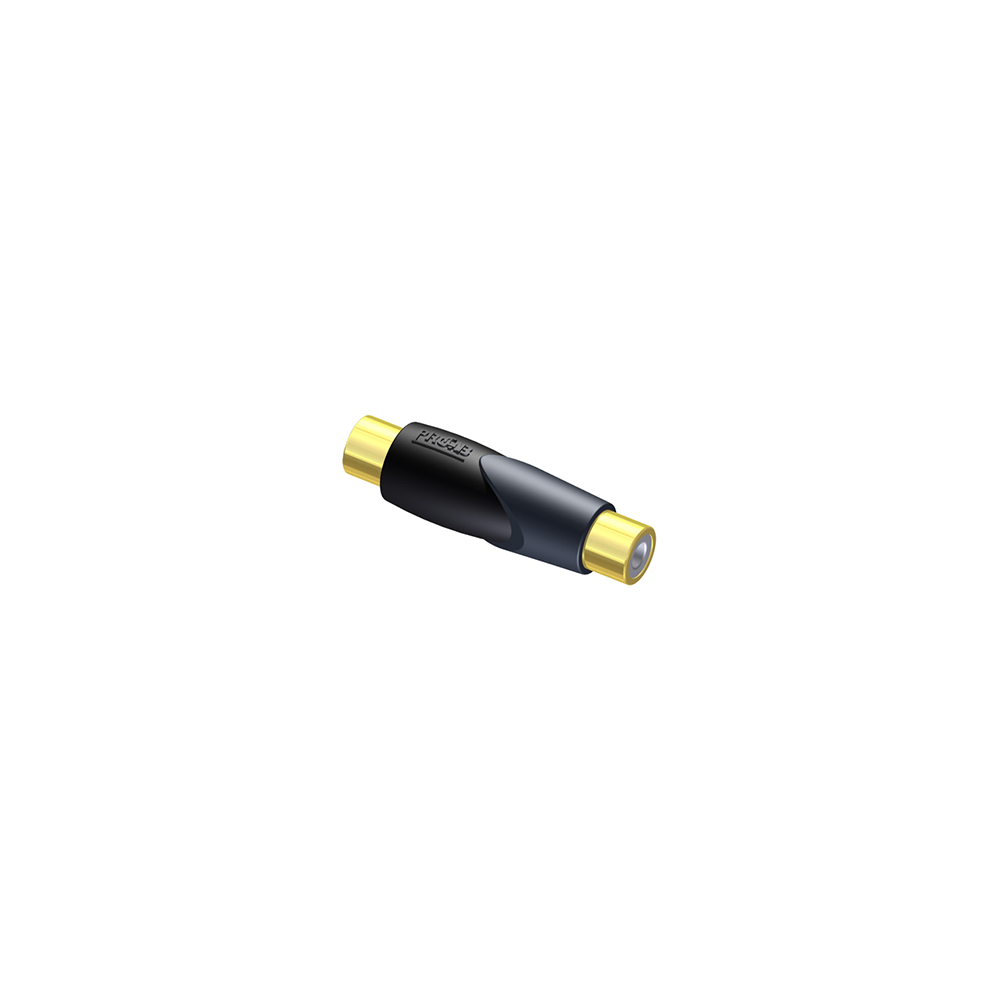 Procab CLP107 verloopadapter RCA female naar RCA female