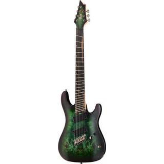 Cort KX507 Multi Scale Star Dust Green 7-snarige elektrische gitaar met Fishman Fluence Modern