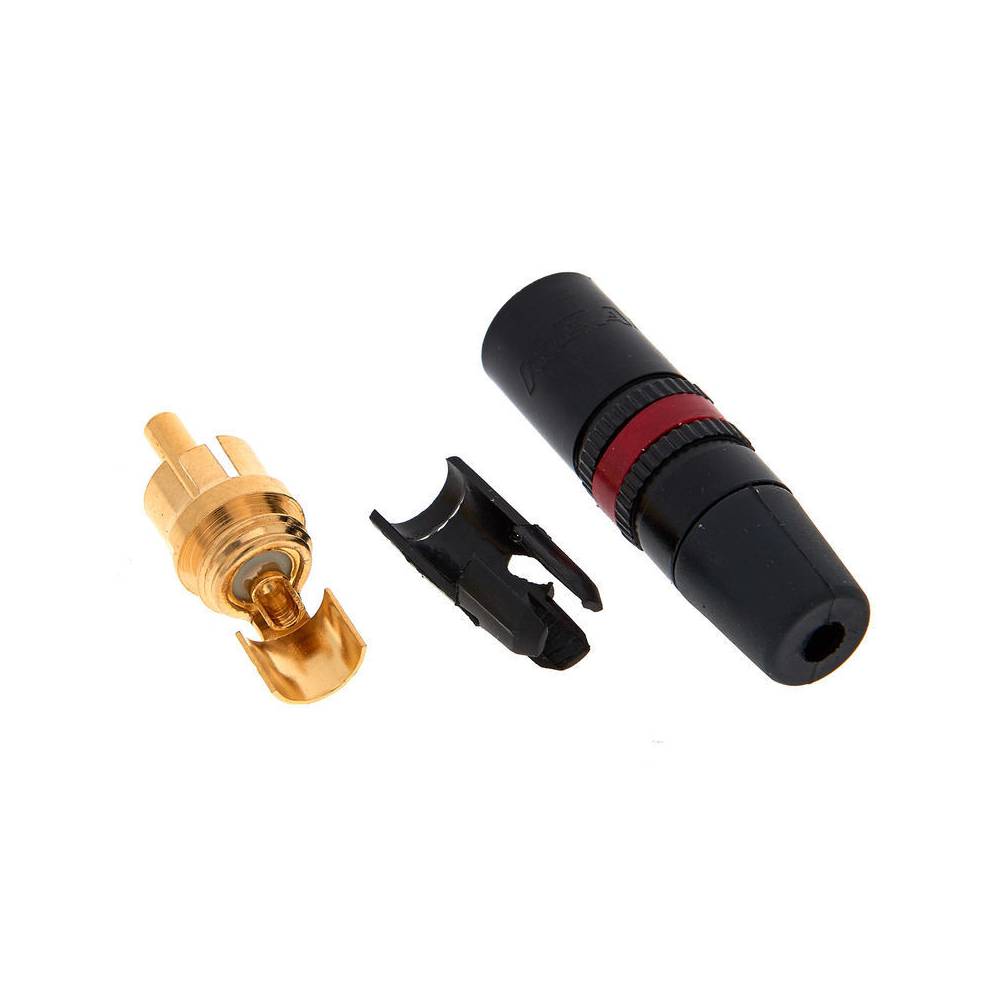 Neutrik Rean NYS 373-2 RCA plug rood