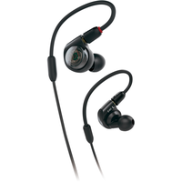 Audio Technica ATH-E40 in-ear monitor zwart