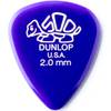Dunlop Delrin 500 2.00mm plectrum donkerpaars