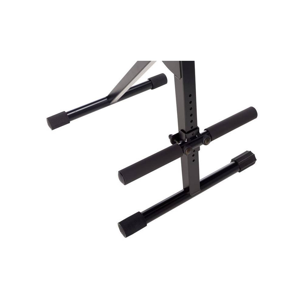 Konig & Meyer 14060 lederen kruk voor musici (zwart)