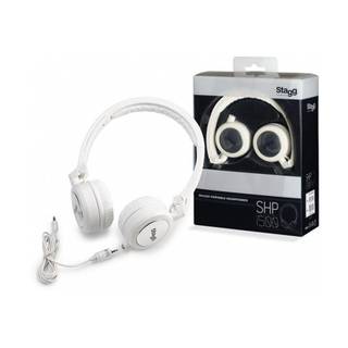 Stagg SHP I500WHH on-ear Hoofdtelefoon Wit