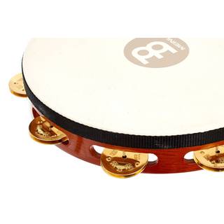 Meinl TAH1B-AB Traditional Goat-Skin Wood Tambourine, Brass