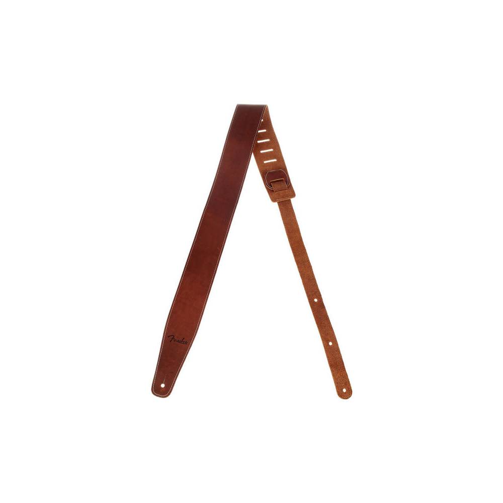 Fender Broken-In Leather Strap Tan
