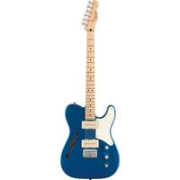 Squier Paranormal Cabronita Telecaster Thinline Lake Placid Blue MN elektrische gitaar
