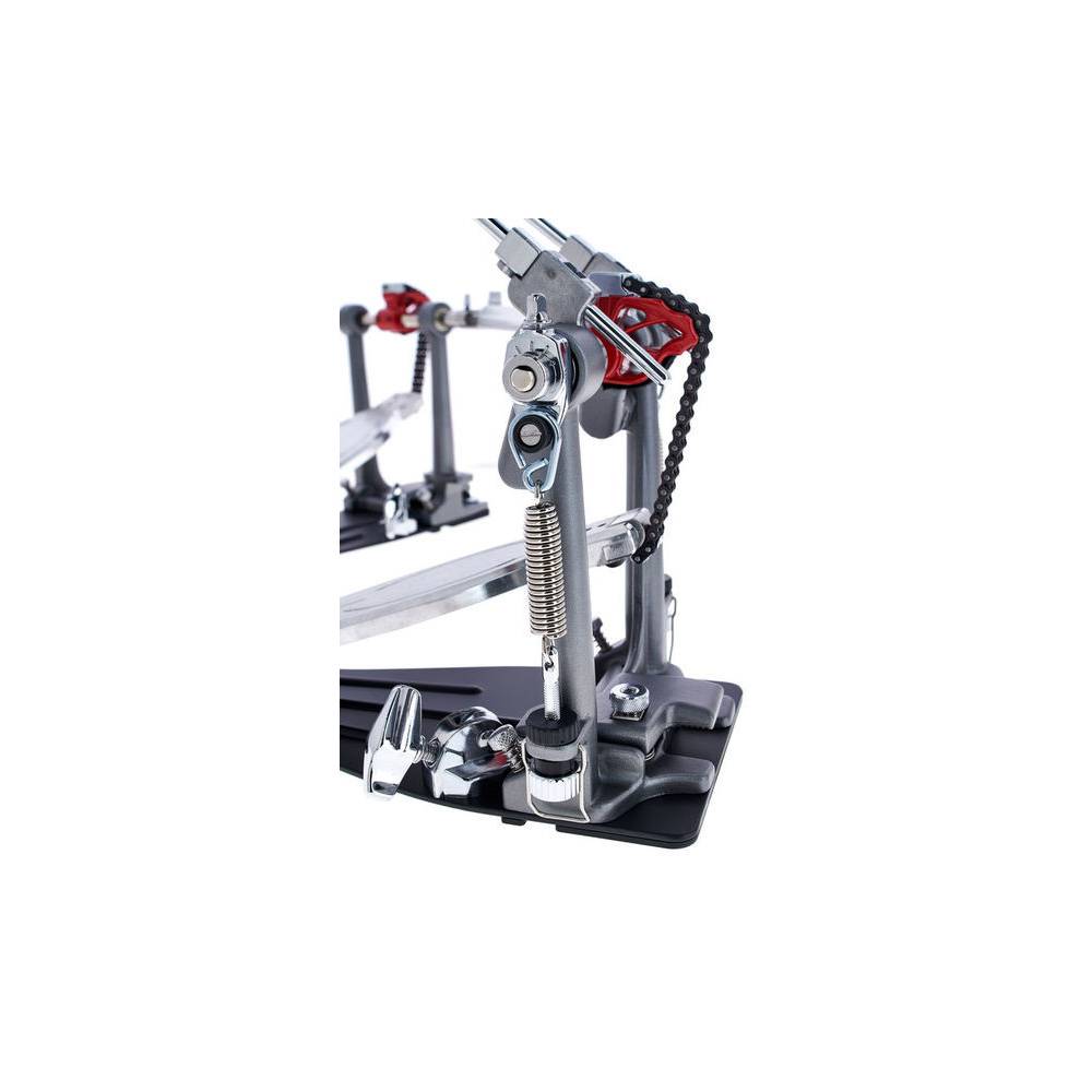 Pearl P-1032R Eliminator Solo Red dubbel bassdrumpedaal