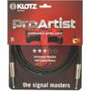 Klotz Pro Artist gitaarkabel jack 2p - jack 2p recht 4.5 meter
