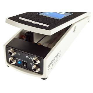 Ernie Ball 6200 VPJR Tuner volumepedaal met geïntegreerde tuner wit