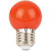 Showgear G45 LED Bulb E27 rood