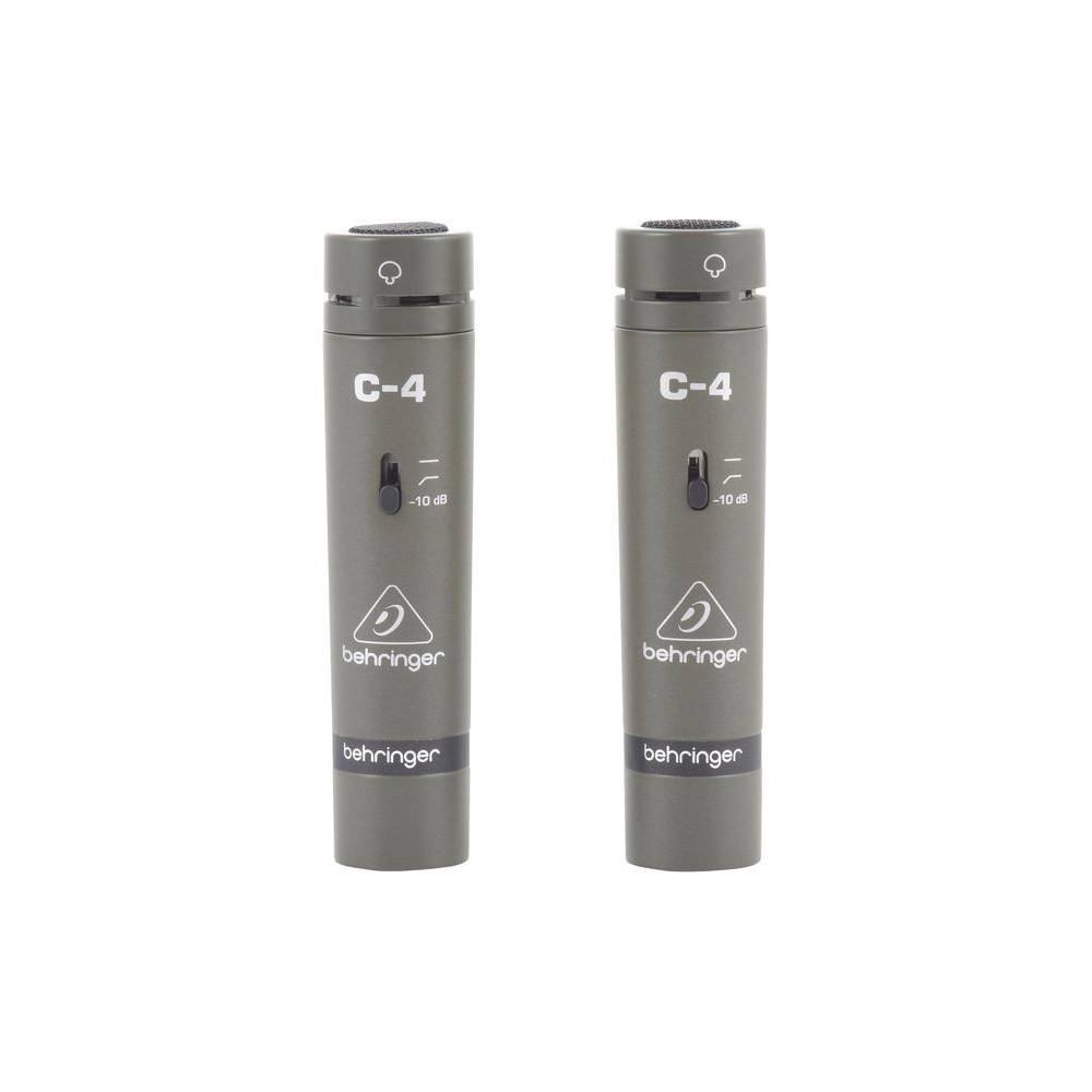 Behringer C-4 studio condensator microfoon (set van 2)