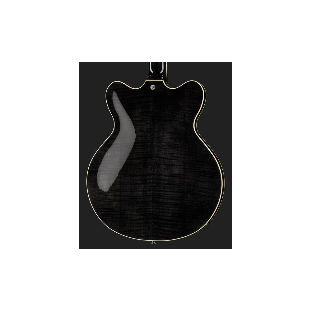 Hofner Verythin CT Black semi-akoestische gitaar