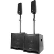 Vonyx VX1000BT BT actieve 2.2 speakerkit 1000W