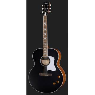 Cort CJ-Retro Vintage Black Matte elektrisch-akoestische gitaar