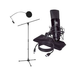 LD Systems PODCAST2 Studiomicrofoon met statief en accessoires