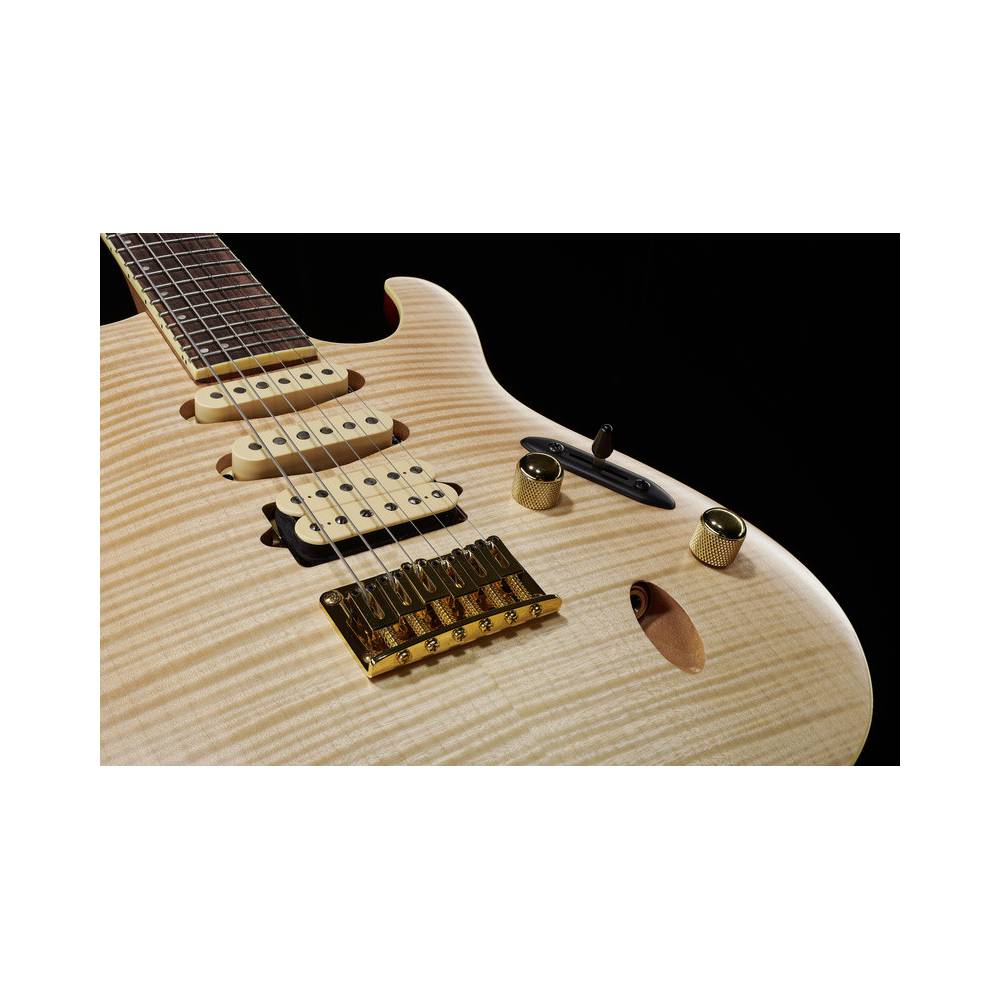 Ibanez SEW761FM Natural Flat elektrische gitaar