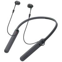 Sony WI-C400B Bluetooth in-ears met nekband