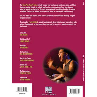 Hal Leonard Drum Play-Along Funk drumboek
