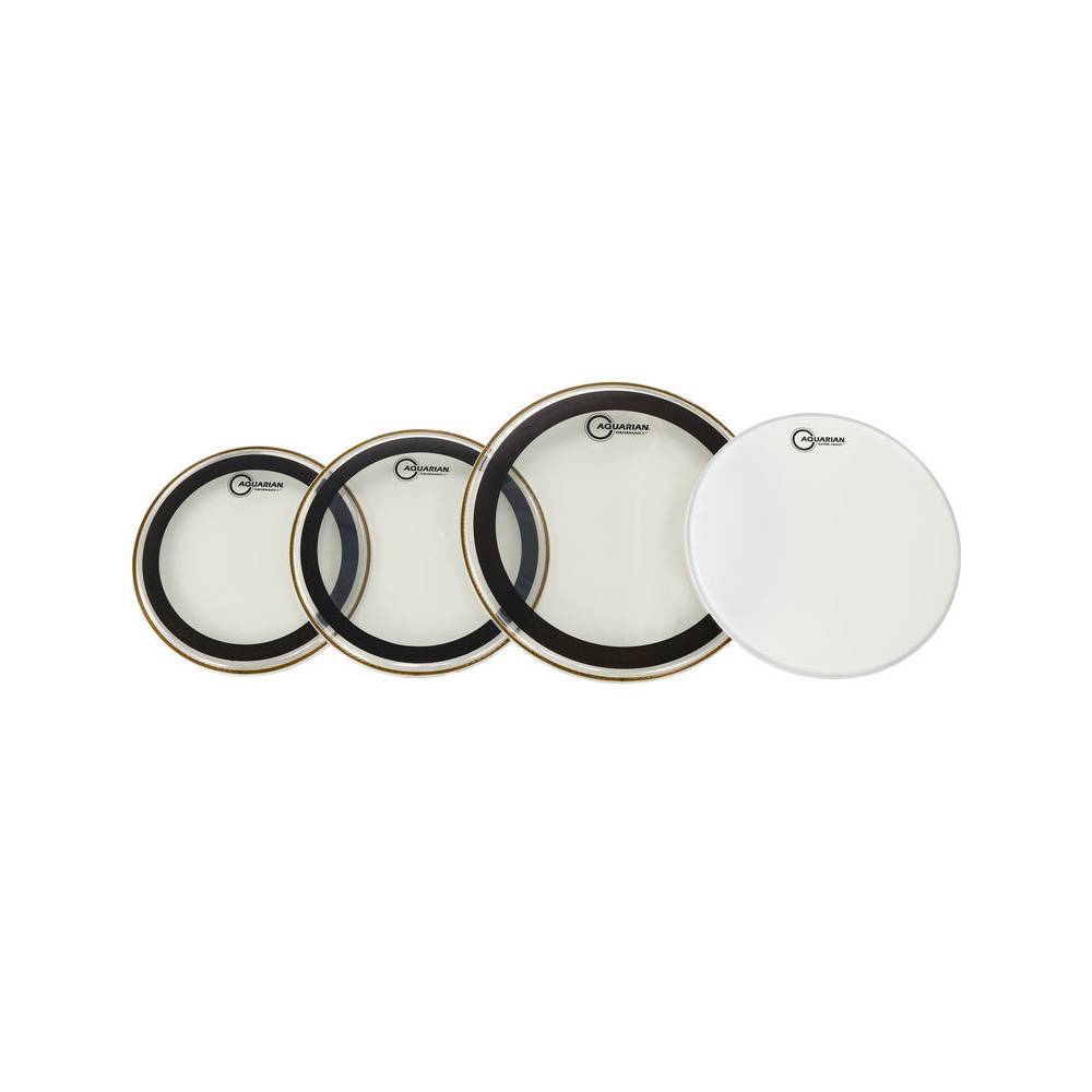 Aquarian Performance II Serie set B 12+13+16 toms + 14 snaredrum