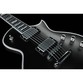 ESP E-II Eclipse BB Black Satin elektrische gitaar met koffer