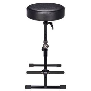 Konig & Meyer 14060 lederen kruk voor musici (zwart)