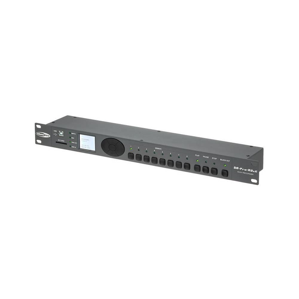 Showtec DR Pro Rack DMX Recorder