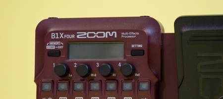 Review: Zoom B1X Four 'the effects pedal for bass players'