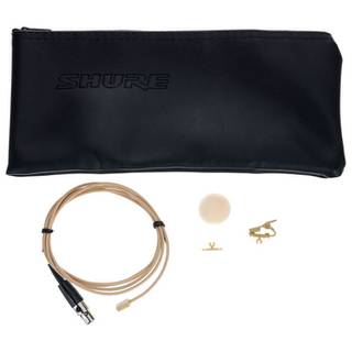 Shure WL93T Omnidirectionele lavalier microfoon huidskleur