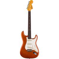 Fender Custom Shop Time Machine '66 Strat Deluxe Closet Classic RW Faded Aged Candy Apple Red met deluxe koffer en CoA