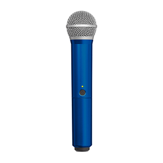Shure behuizing voor BLX2-SM58 en BLX2-Beta58A blauw