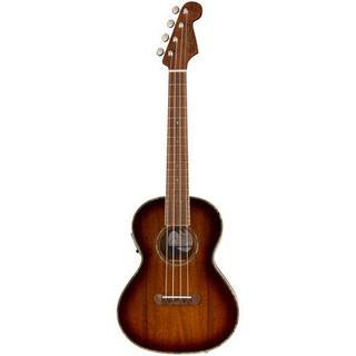 Fender California Coast Montecito tenor ukelele Acacia Shaded Edge Burst
