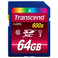 Transcend 64GB SDXC Class 10 UHS-I geheugenkaart