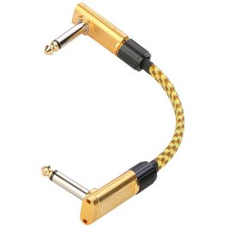 RockBoard Tweed Series Flat Patch Cable Vintage 10 cm