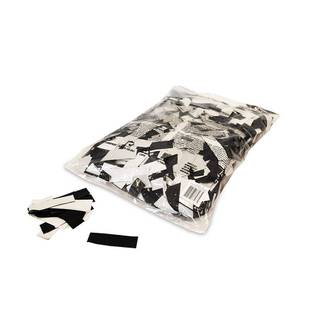 Magic FX Confetti rechthoekig 55 x 17mm zwart/wit