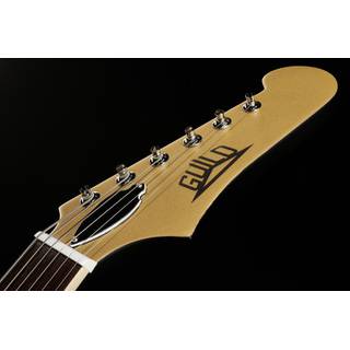 Guild Newark St. Collection Starfire I Jet 90 Satin Gold semi-akoestische gitaar met tremolo