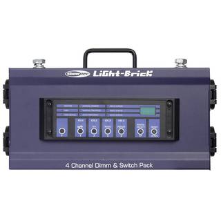 Showtec Lightbrick 4-kanaals DMX dimmerpack