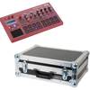 Korg Electribe Sampler 2 Red + Innox FCFLEX1 flightcase met plukschuim 450x310x135 mm